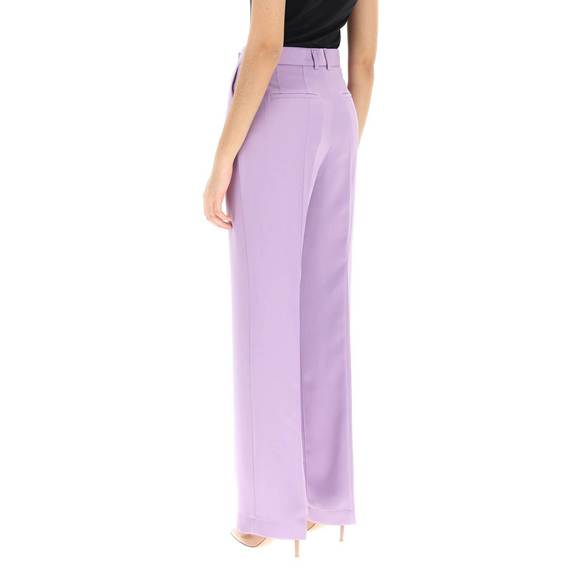Hebe studio lover satin trousers - Picture 3 of 4